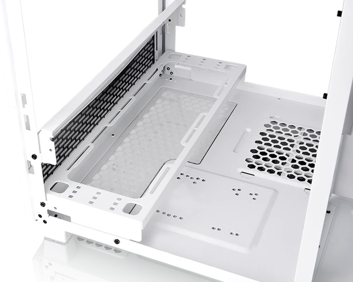 Thermaltake The Tower 500 Snow Edition, weiß, Glasfenster