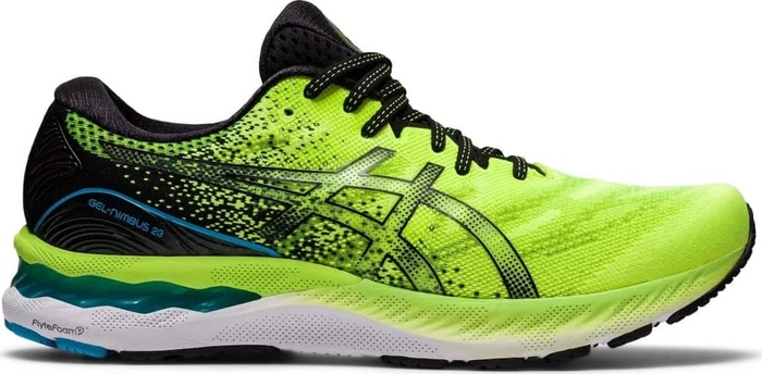 Asics Gel-Nimbus 23 hazard green/black (Herren)