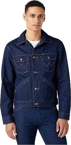 Wrangler Indigood Icons 124MJ Western Jeansjacke rinse (Herren)