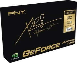 PNY Verto GeForce GTS 250, 512MB DDR3, VGA, DVI, HDMI