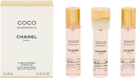 Chanel Coco Mademoiselle 3x EdT 20ml Duftset