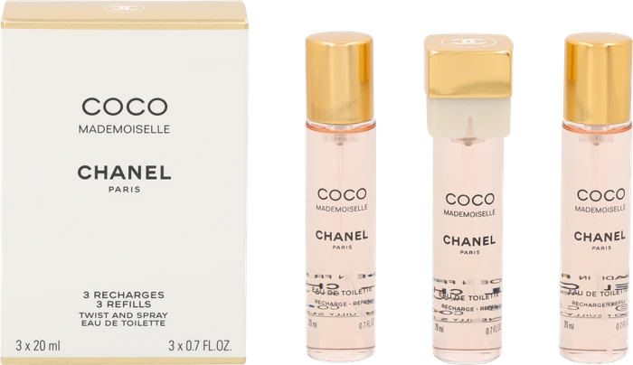 Chanel Coco Mademoiselle 3x EdT 20ml Duftset