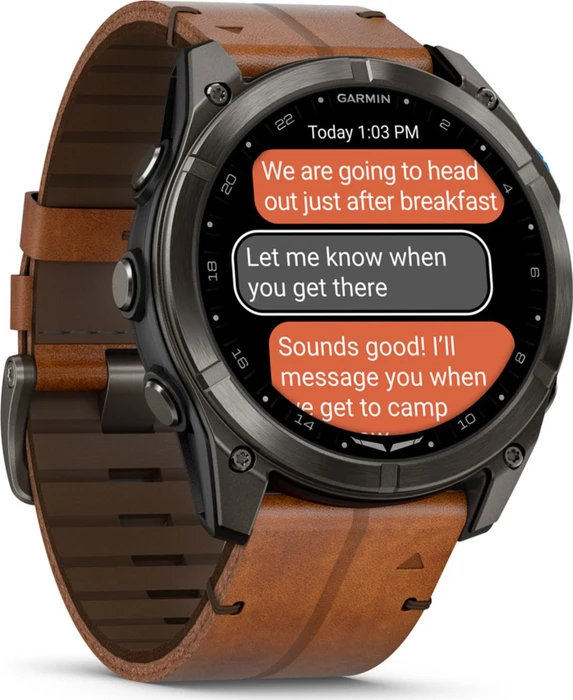 Garmin D2 Mach 2 chestnut leather