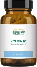 Heidelberger Chlorella Vitamin B5 Pantothensäure Kapseln, 60 Stück