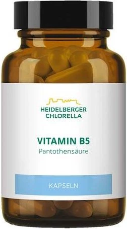 Heidelberger Chlorella Vitamin B5 Pantothensäure Kapseln, 60 Stück