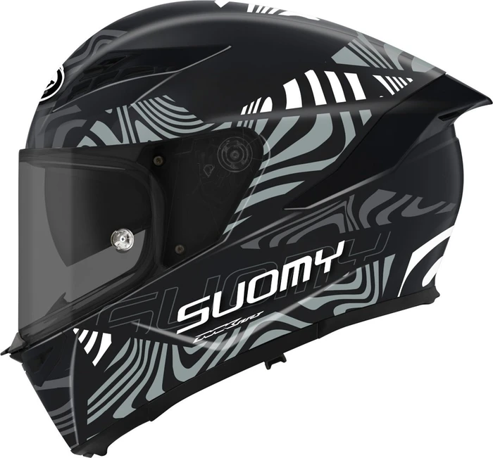 Suomy Stellar 2 Molten matt schwarz/grau