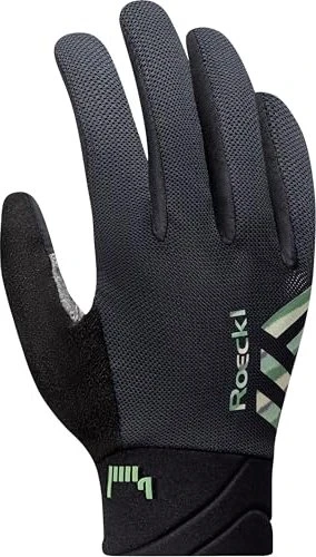 Roeckl Morgex 2 Fahrradhandschuhe black/green eye