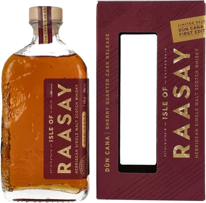 Isle of Raasay Hebridean Single Malt Dùn Cana 700ml