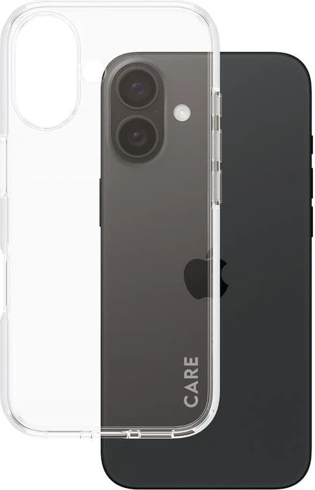 PanzerGlass Care Flagship Case Urban Combat für Apple iPhone 16 transparent
