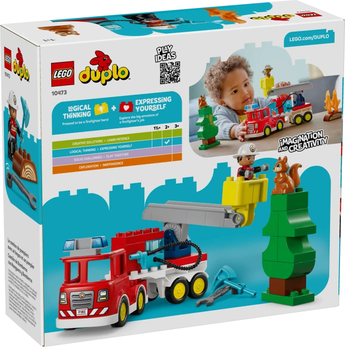 LEGO DUPLO - Löschauto mit Schlauch und Feuerwehrmann