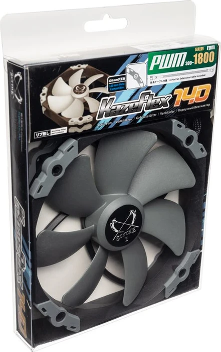 Scythe Kaze Flex 140 Round PWM 1800rpm, 140mm