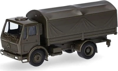 Herpa Mercedes-Benz NG LKW 5t Pritschen-LKW mit Rundplane 2achs Bundeswehr