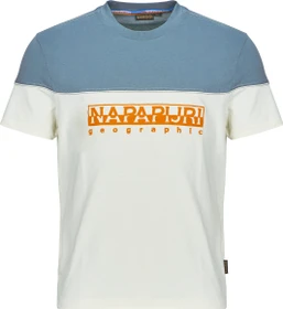 Napapijri Saturnia T-Shirt kurzarm white whisper (Herren)
