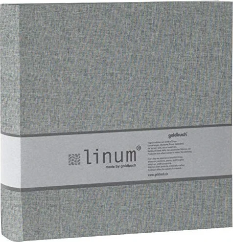 Goldbuch Einsteck Fotoalbum Linum 10x15 grau