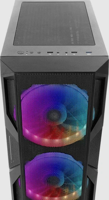 Antec NX800, schwarz, Glasfenster