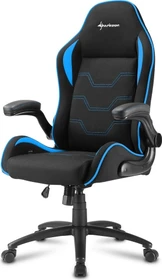 Sharkoon Elbrus 1 Gamingstuhl, schwarz/blau
