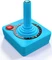 Atari CX40+ Wireless Joystick Ghost Edition Inky blau Vorschaubild