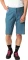 Vaude Ledro Print Shorts Fahrradhose kurz blue gray (Damen) Vorschaubild