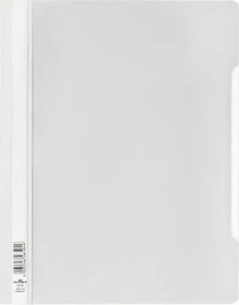 Durable Sichthefter opak, A4+, weiß/transparent, 50er-Pack