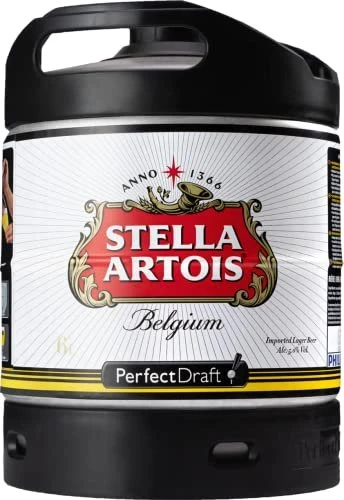 PerfectDraft Bierfass Stella Artois 6l