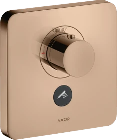 Hansgrohe Axor ShowerSelect Thermostat HighFlow für 1 Verbraucher und zusätzlichen Abgang polished red gold