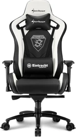 Sharkoon Skiller SGS4 Eintracht Frankfurt Sonderedition Gamingstuhl, schwarz/weiß