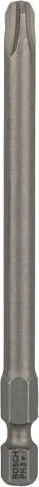 Bosch Professional Extra Hart Kreuzschlitz Bit 1/4", PH3x89mm, 3 Stück