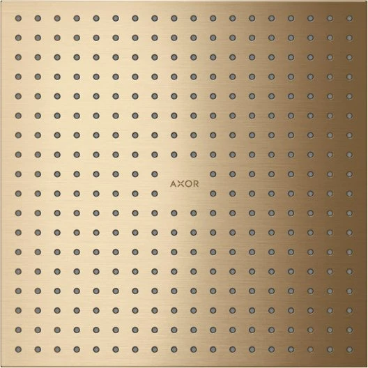 Hansgrohe Axor ShowerSolutions Kopfbrause 300/300 2jet brushed bronze
