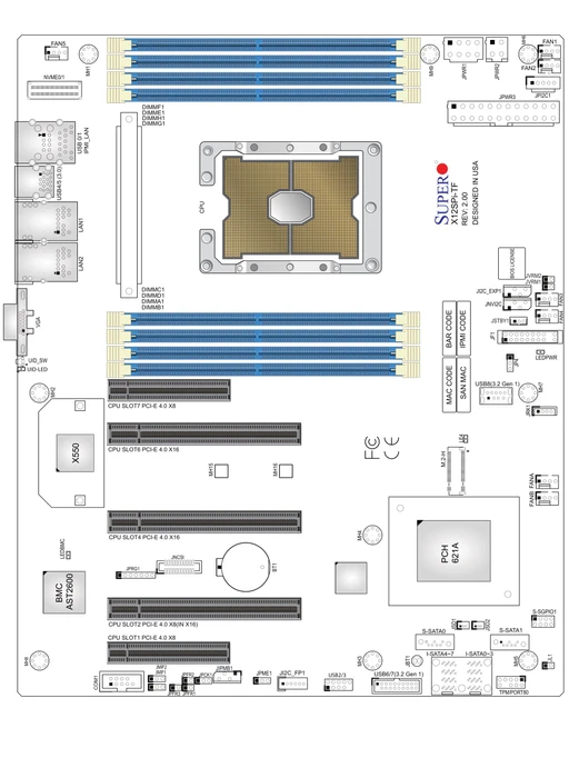 Supermicro X12SPi-TF, bulk (Intel 4189-4)