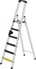 Günzburger Steigtechnik clip-step R13 Stufen-Stehleiter, 6 Stufen