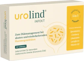 Urolind Infekt Tabletten, 30 Stück