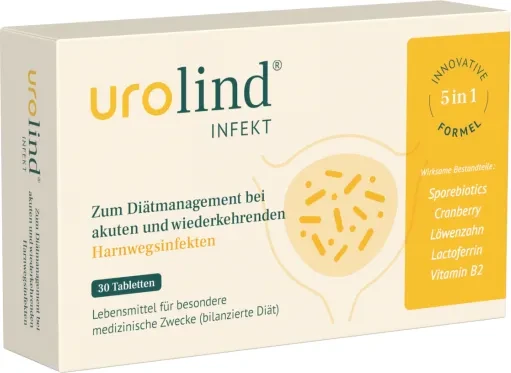 Urolind Infekt Tabletten, 30 Stück