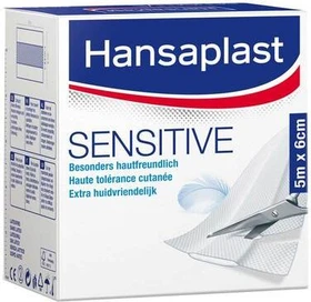 Hansaplast Sensitive, 6cm x 5m, 1 Stück