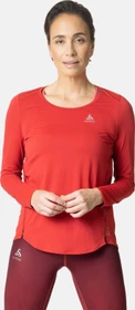 Odlo Zeroweight Chill-Tec Laufshirt langarm american beauty (Damen)