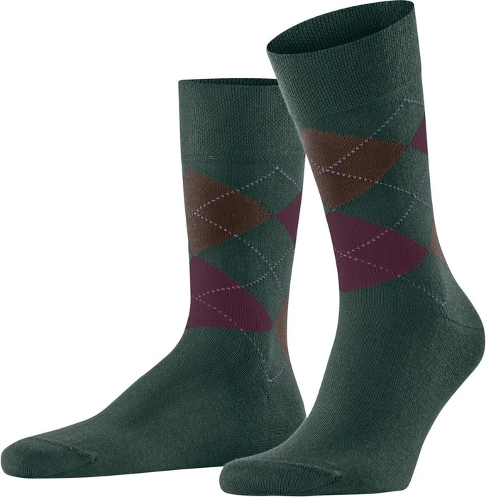 Falke Sensitive Argyle Socken thyme (Herren)