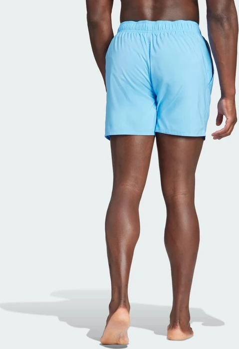 adidas Solid CLX Short-Length Badeshorts blue burst/white (Herren)