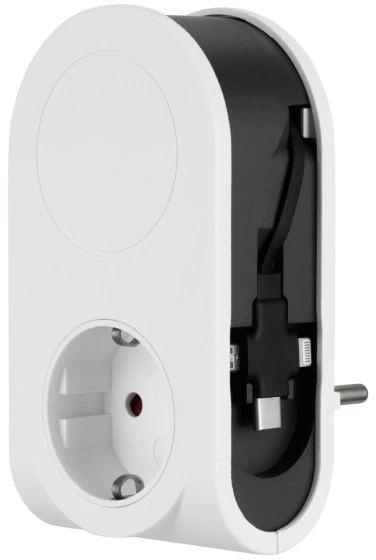 REV Ritter USB-Ladegerät Flex 3 in 1 weiß/schwarz