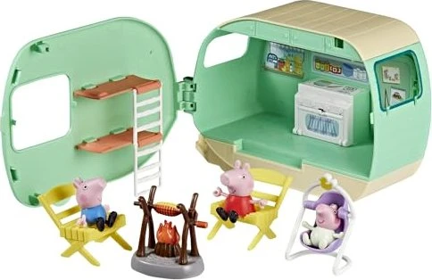 Hasbro Peppa Wutz - Wohnwagen der drei Wutz Geschwister