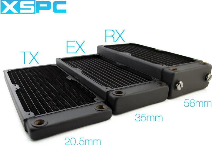 XSPC TX120 ultrathin, weiß