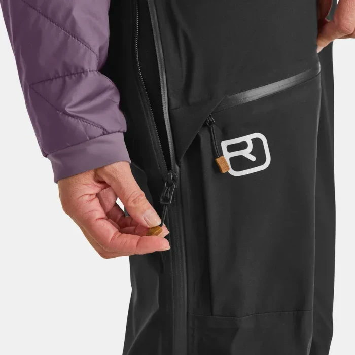 Ortovox 3L Ortler Hose lang black raven (Damen)