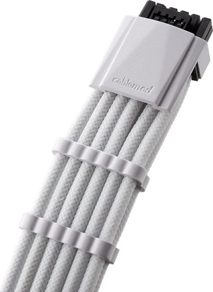 CableMod C-Series Pro ModMesh 12VHPWR Cable Kit for Corsair RM (Black Label), weiß
