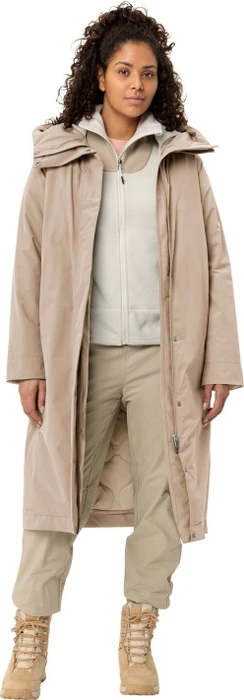 Vaude Coreway Funktionsmantel linen (Damen)