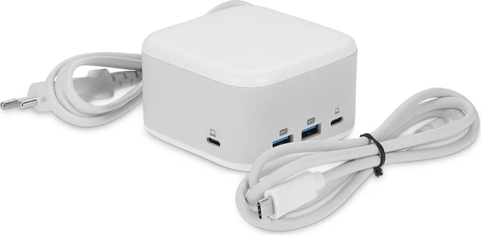 LMP PowerDock, USB-C 3.0 [Buchse], silber