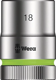 Wera 8790 HMC Zyklop Außensechskant Steckschlüssel 1/2", 18x37mm