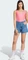 adidas Adicolor 3-Streifen Badeanzug lucid pink/white (Damen) Vorschaubild