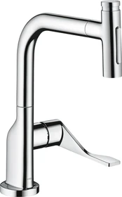 Hansgrohe Axor Citterio Select 230 2jet mit Ausziehbrause brushed black chrome