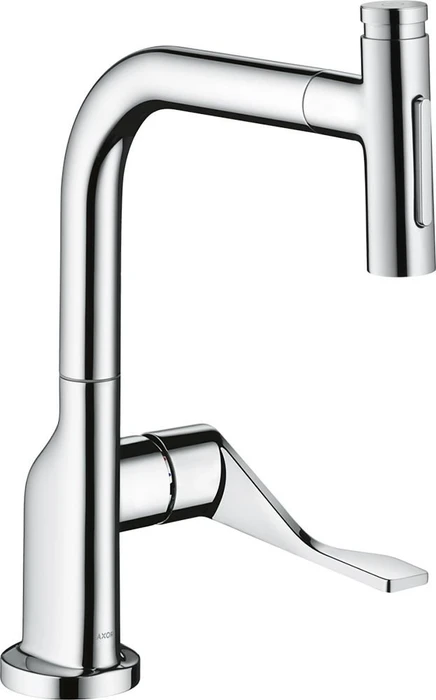 Hansgrohe Axor Citterio Select 230 2jet mit Ausziehbrause brushed black chrome