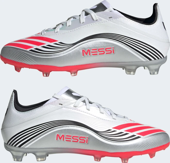 adidas F50 Elite Messi FG cloud white/lucid red/silver metallic (Junior)