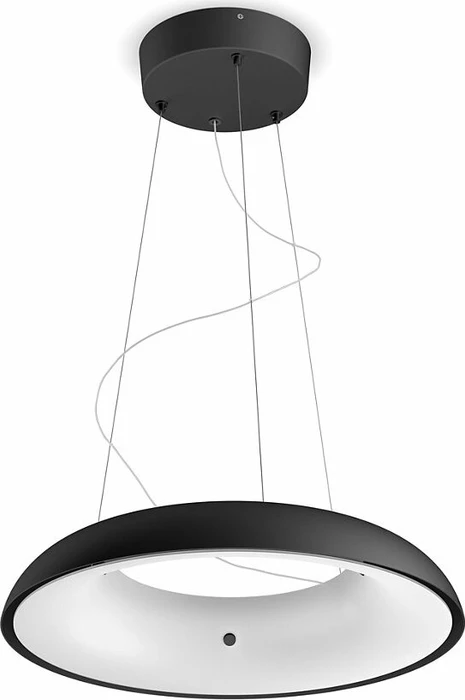 Philips Hue White Ambiance Amaze Pendelleuchte schwarz