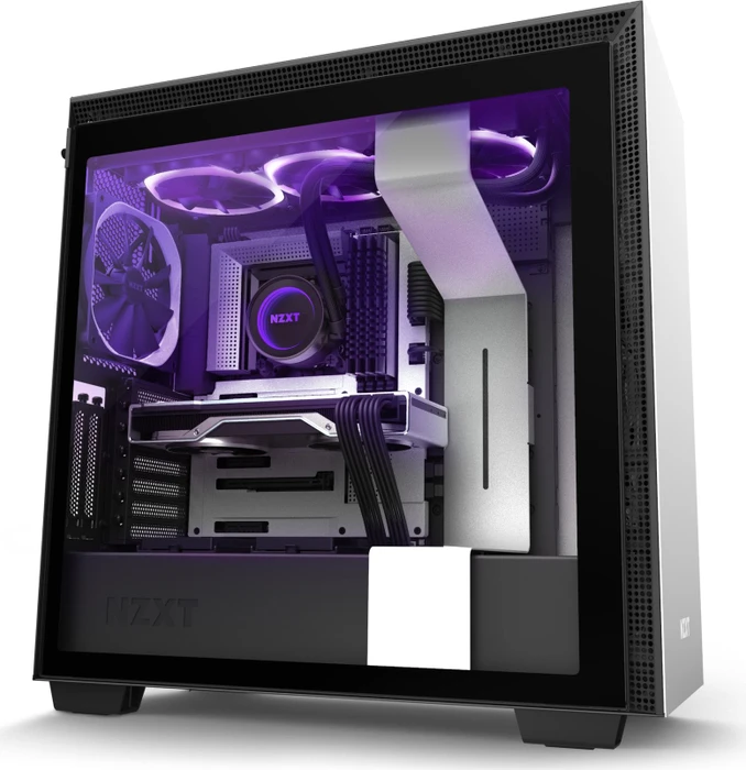 NZXT Aer RGB 2 Starter Kit, Matte White, weiß, LED-Steuerung, 120mm, 3er-Pack